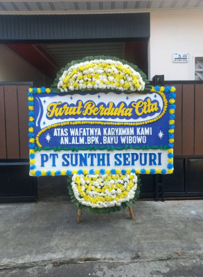 Papan Bunga Duka di Cilayang Guha